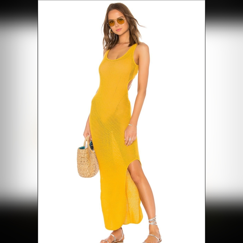 Indah Capsule Sha Na Na Maxi Dress in Sun S/M - BNWT, Extremely Rare $220